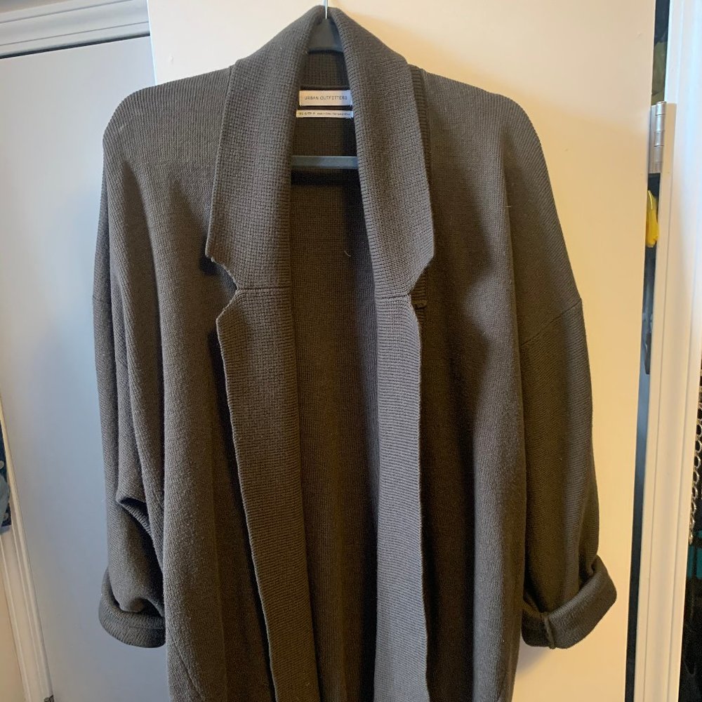 Army Green Urban Outfitters Cardigan